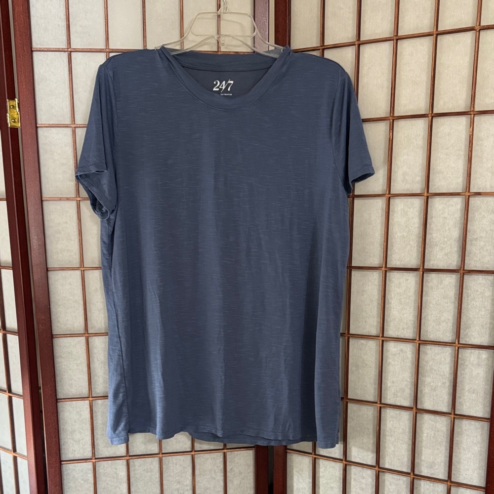 Maurices Women's Slate Blue Short Sleeve Tee